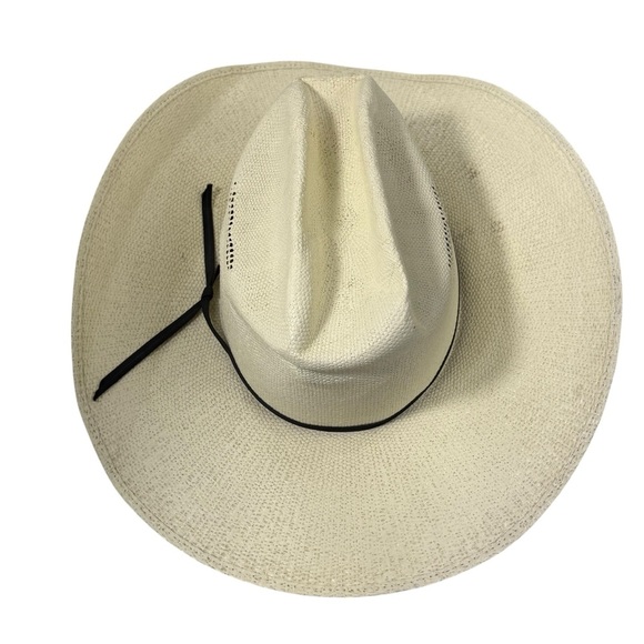 Summits Hats El dorado straw cowboy western rancher 3XXX size 7 3/8 - Picture 2 of 8